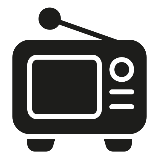 Телевидение Generic Glyph иконка