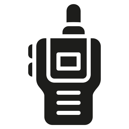 walkie talkie Generic Glyph icono