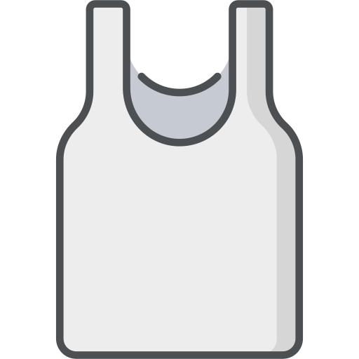 tanktop Generic Outline Color icoon