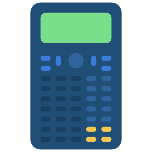 kalkulator naukowy Juicy Fish Flat ikona