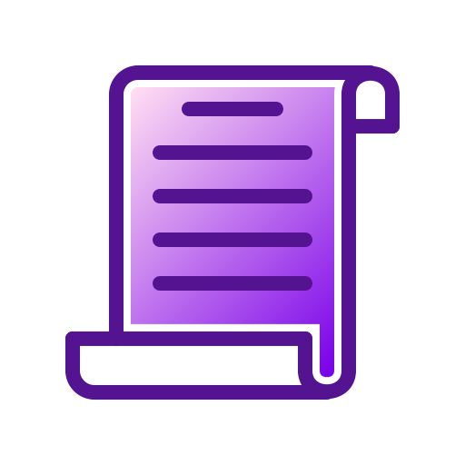 Invoices Generic Lineal Color Gradient icon