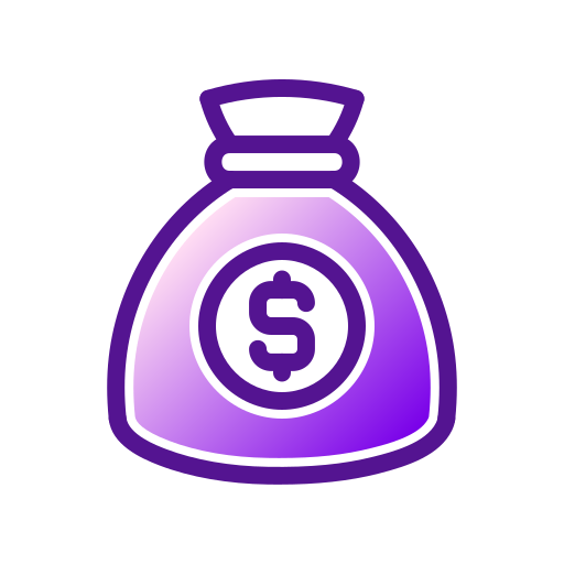 geld sparen Generic Lineal Color Gradient icon