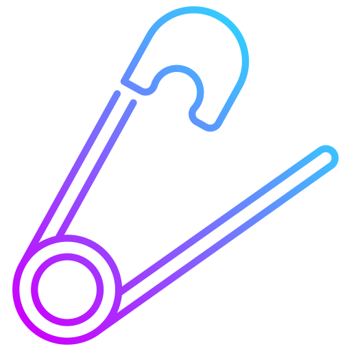 Safety pin Generic Gradient icon