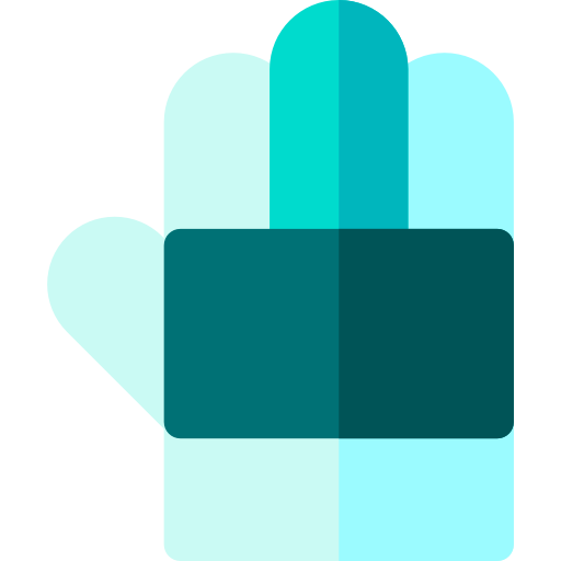handschuh Basic Rounded Flat icon