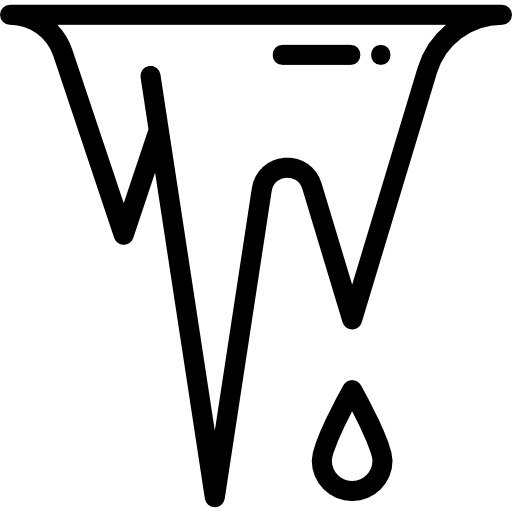 종유석 Detailed Rounded Lineal icon