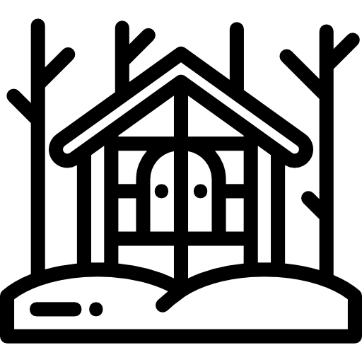 キャビン Detailed Rounded Lineal icon