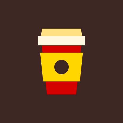 Чашка кофе Adib Sulthon Flat иконка