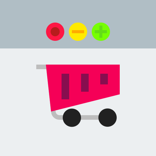Shopping cart Adib Sulthon Flat icon