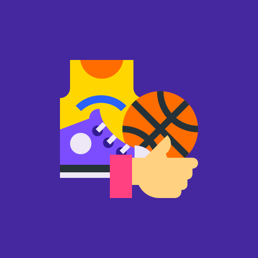 baloncesto Adib Sulthon Flat icono