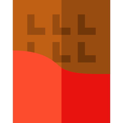초콜릿 Basic Straight Flat icon