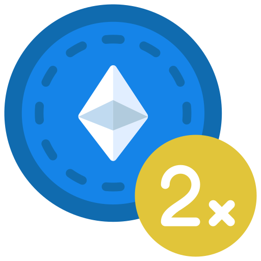 Ethereum Juicy Fish Flat icon