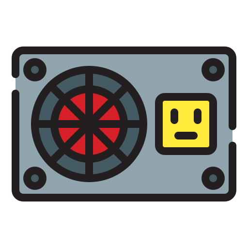 Power supply Generic Outline Color icon