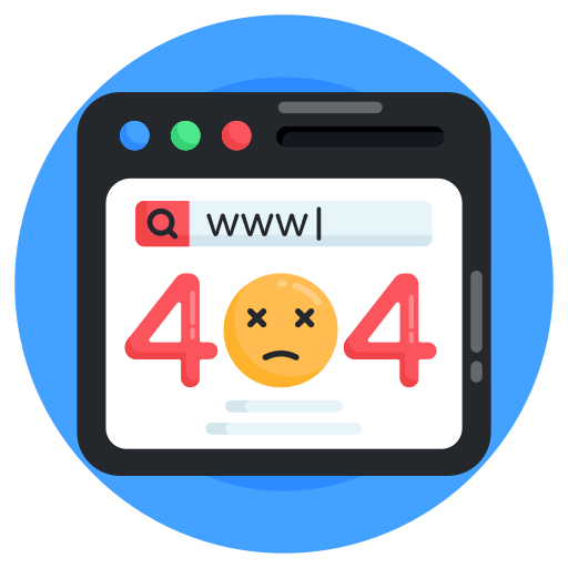 fehler 404 Generic Circular icon