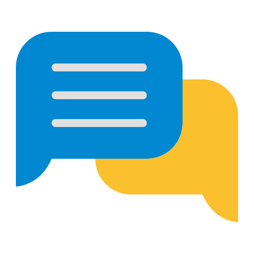 Speech bubble Generic Flat icon