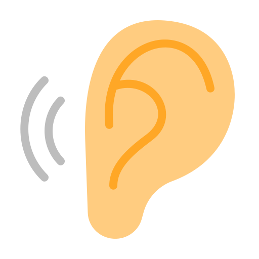 Ear Generic Flat icon