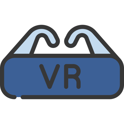 lunettes de réalité virtuelle Juicy Fish Soft-fill Icône