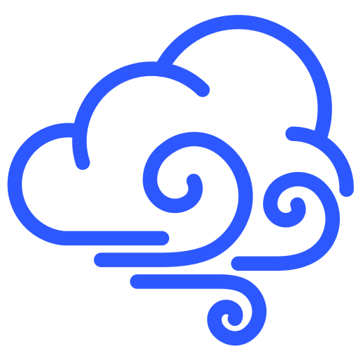 nube Generic Blue icono