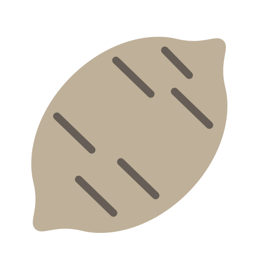 patata dolce Generic Flat icona