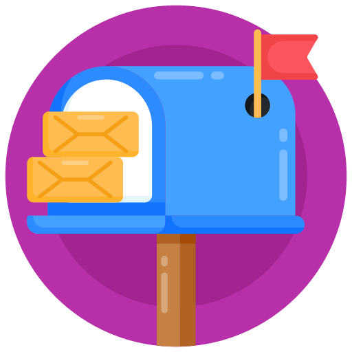 Mail box Generic Circular icon