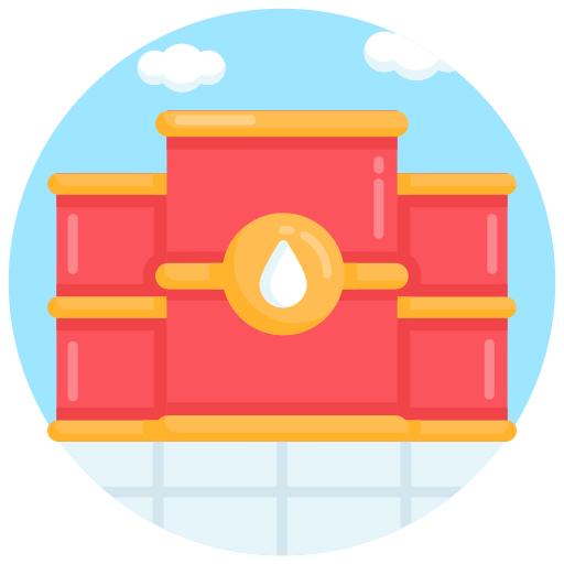 Oil barrel Generic Circular icon