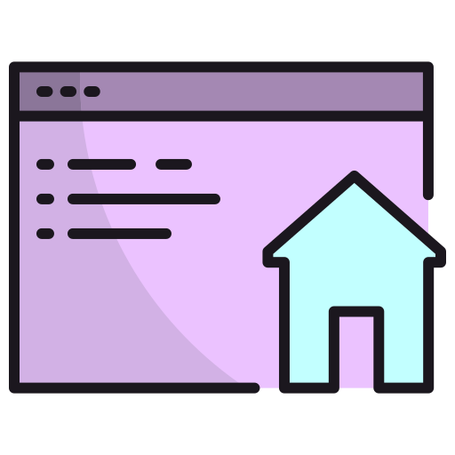 Homepage Generic Outline Color icon