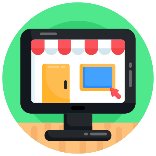 Online shopping Generic Circular icon