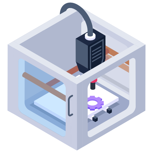 3dプリンタ Generic Isometric icon