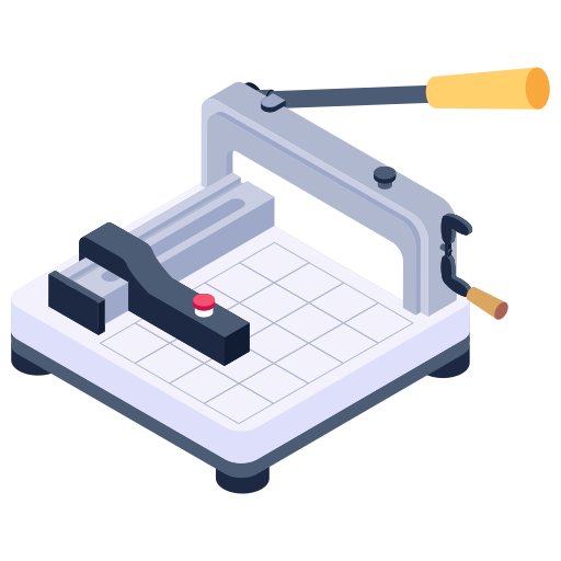 Paper cutter Generic Isometric icon