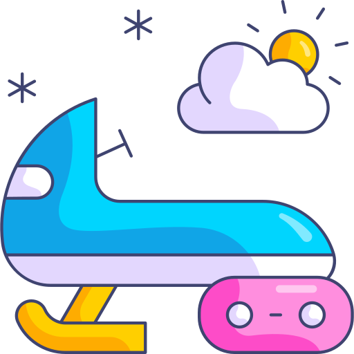 skuter śnieżny SBTS2018 Lineal Color ikona