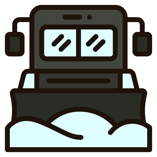 トラック Generic Outline Color icon