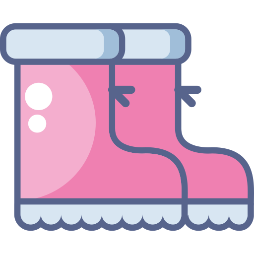 botas de lluvia Generic Outline Color icono