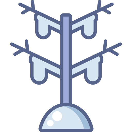 Winter tree Generic Outline Color icon