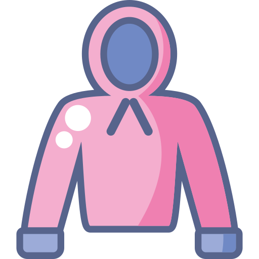 Hoodie Generic Outline Color icon
