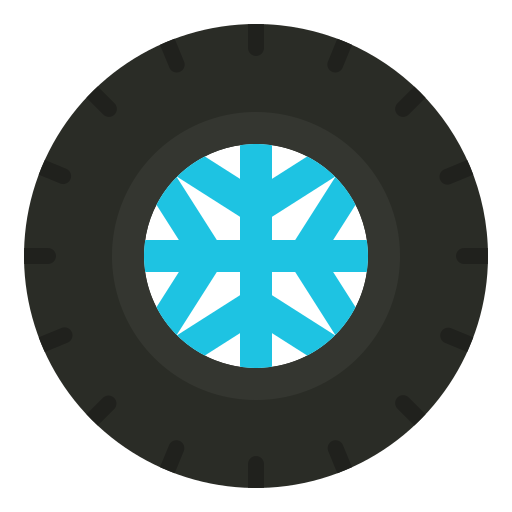 겨울 타이어 Generic Flat icon
