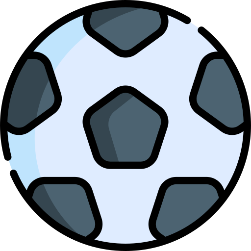 futebol americano Kawaii Lineal color Ícone