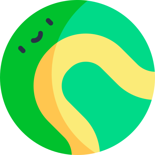테니스 Kawaii Flat icon