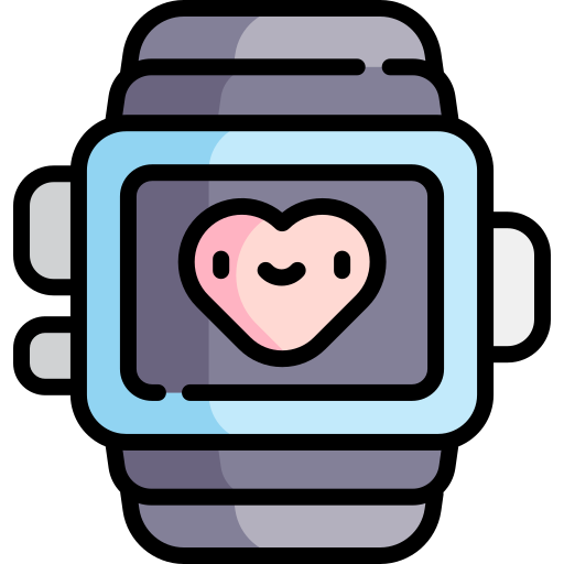 smartwatch Kawaii Lineal color icon