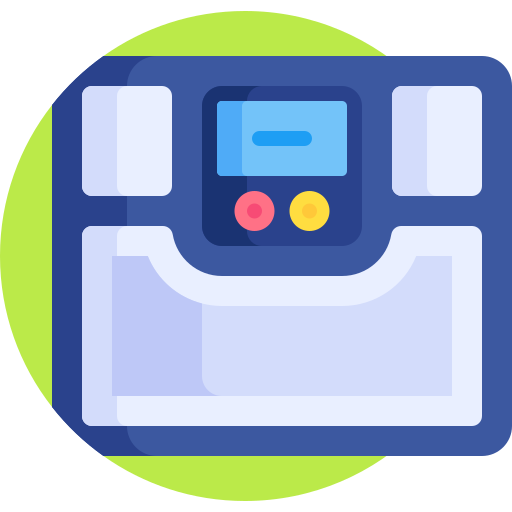 Weight scale Detailed Flat Circular Flat icon