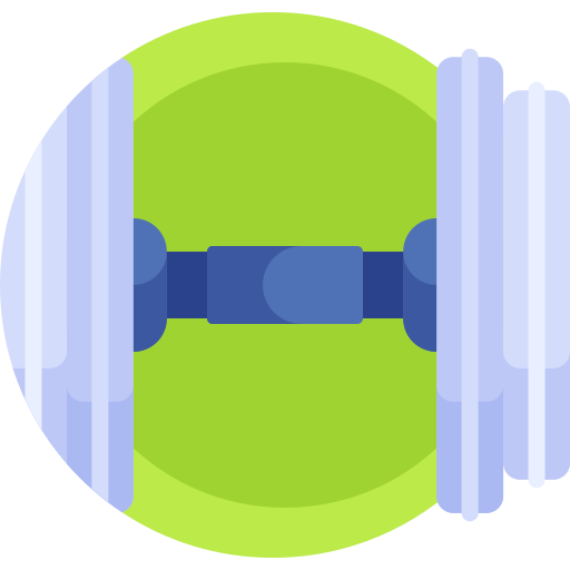 バーベル Detailed Flat Circular Flat icon