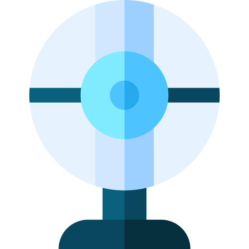웹캠 Basic Straight Flat icon