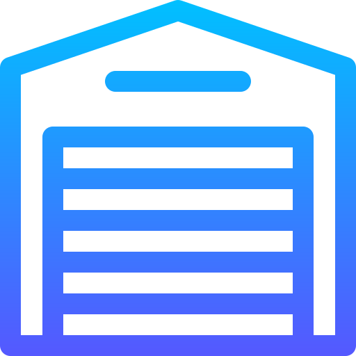 Garage Basic Gradient Lineal color icon