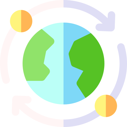 軌道 Basic Rounded Flat icon