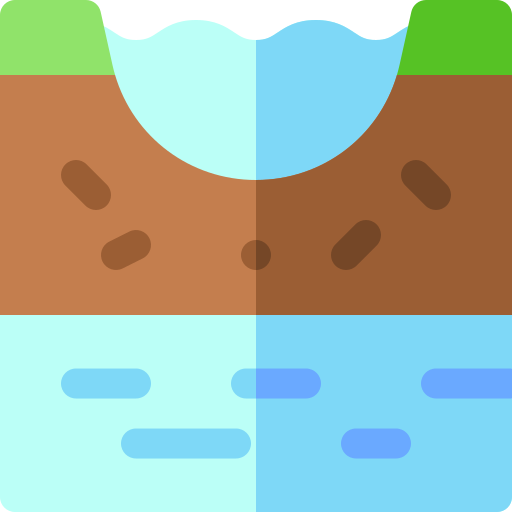 물 Basic Rounded Flat icon