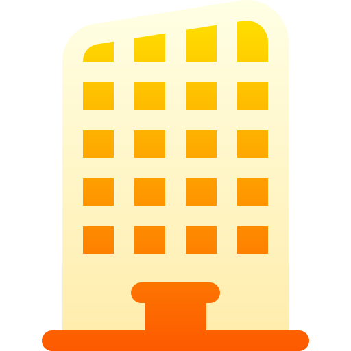 Apartment Basic Gradient Gradient icon
