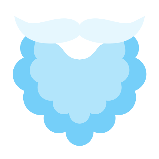Борода Generic Flat иконка