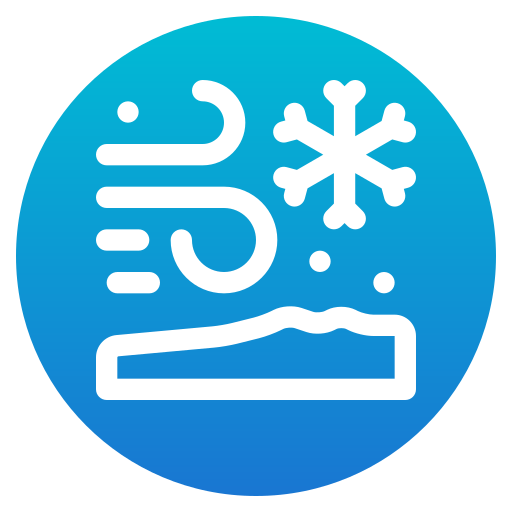 schneesturm Generic Circular icon