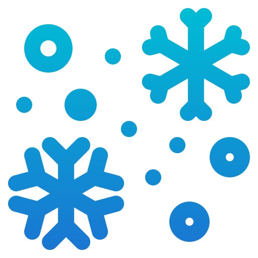 降雪 Generic Gradient icon