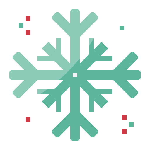 Snowflakes Mangsaabguru Flat icon