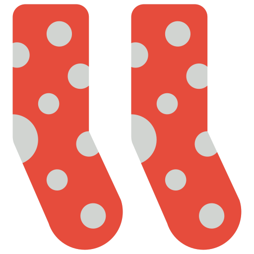 Socks Basic Miscellany Flat icon