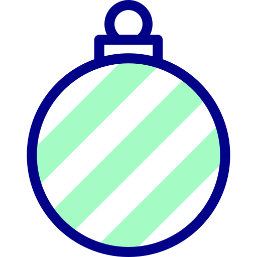 Bauble Detailed Mixed Lineal color icon
